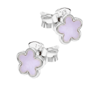 Flower Silver Stud Earring STS-7066
